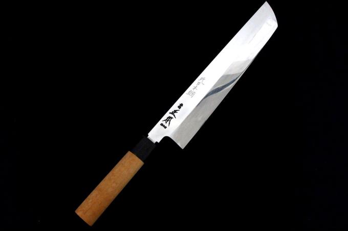 【正本総本店】純日本鋼　鱧切り　本焼き 正本総本店】純日本鋼鱧切り本焼き