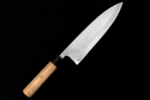 鎌型薄刃包丁堺正久別誂サヤ付き