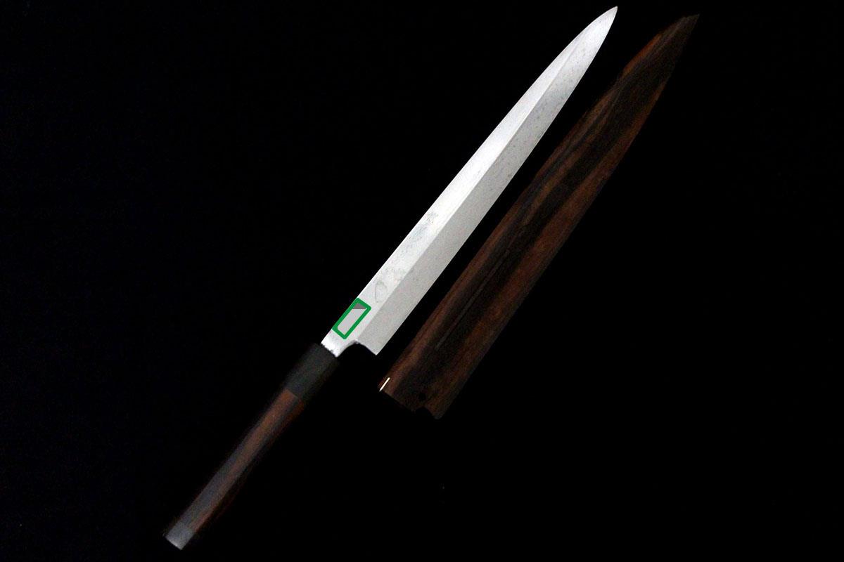 ⑩堺一文字忠國作 柳刃 7寸 V10 本焼 柳刃包丁