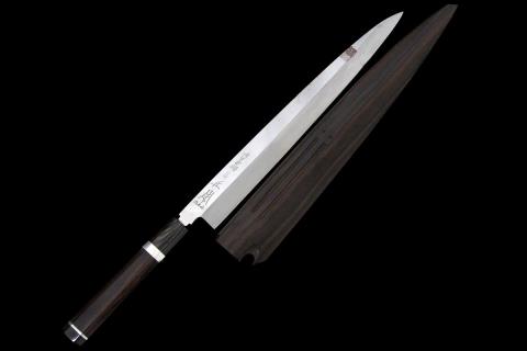『スケナリ』　本刃付け　純日本鋼本焼　本職用高級包丁　佑成　祐成　柳刃　尺 スケナリ』本刃付け純日本鋼本焼本職用高級包丁佑成祐成柳刃尺