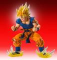 メディコス・エンタテイメント フィギュア 超像アートコレクション&nbsp;ドラゴンボール&nbsp;スーパーサイヤ人&nbsp;孫悟空 （中古未開封）