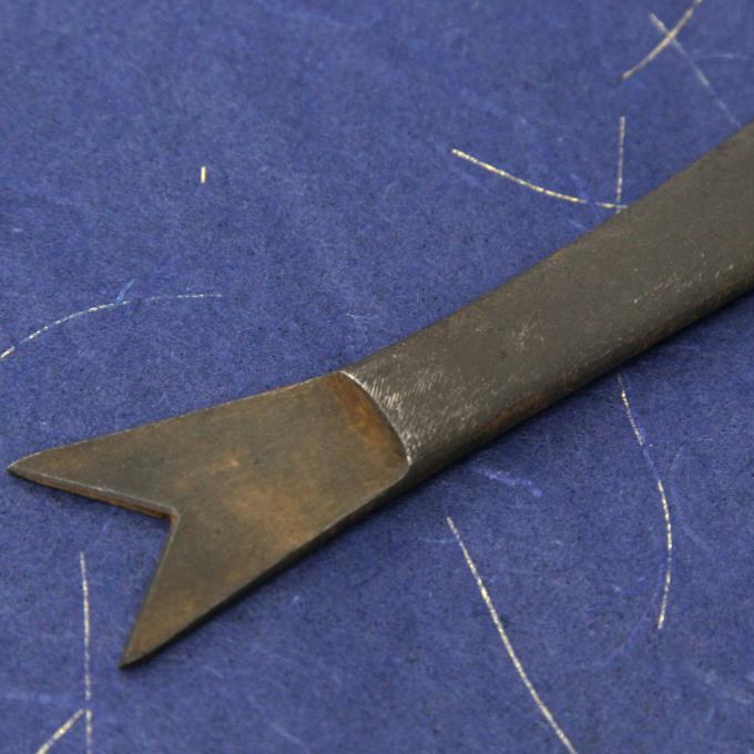 越後与板名工　三代助丸　碓氷金三郎作　切り出し/切出し『灯』 ◇現代の名工 三代助丸作 切出し 灯 小刀 碓氷金三郎 越後与板