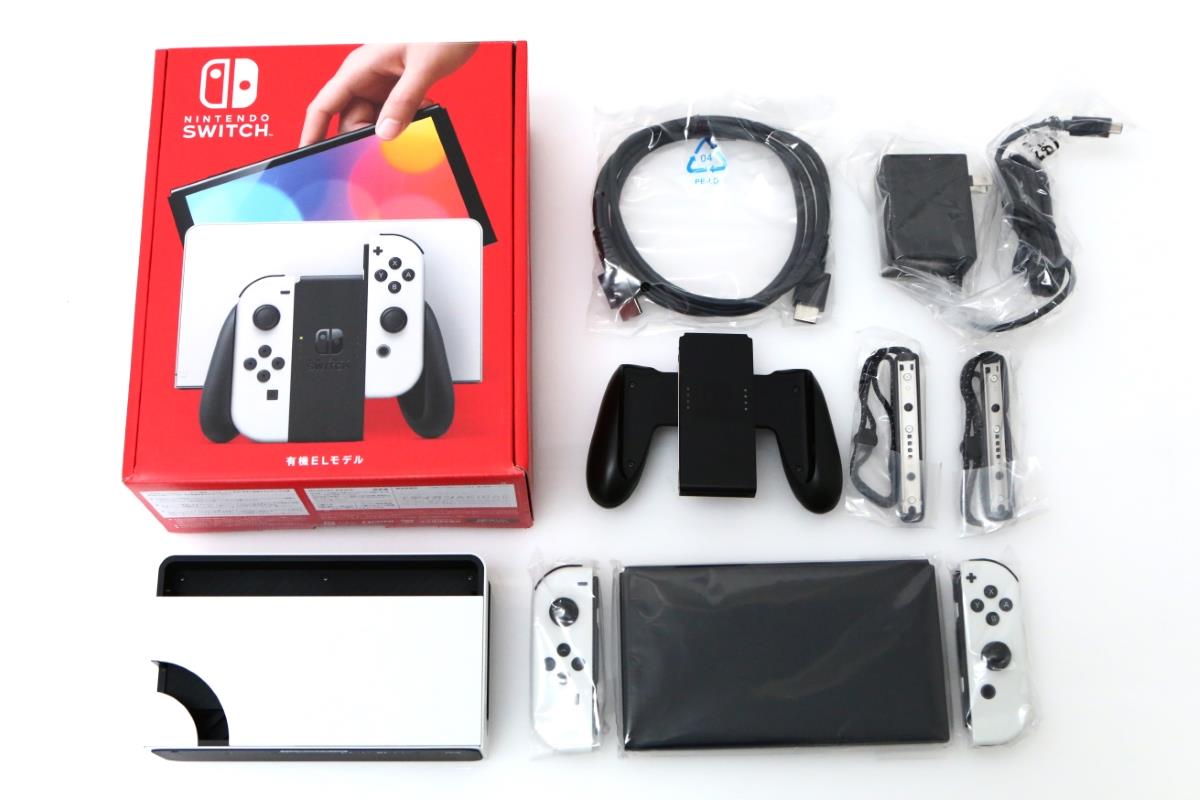 Nintendo Switch 本体 有機ELモデル HEG-S-KAAAA ホワイト πN823-2G3 