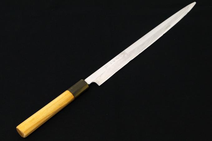 楓 河豚引包丁 九寸半 霞 水牛朴八角柄 【O204】 | 子の日 | 包丁