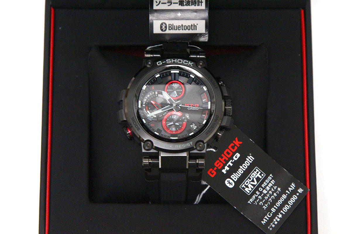 G-SHOCK MT-G MTG-B1000B-1AJF 腕時計 ソーラー電波 Bluetooth対応 