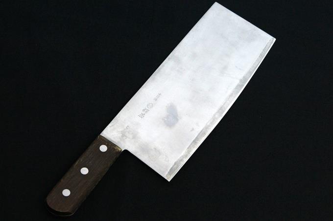 合羽橋 中華包丁 6号 227mm ステンレス ツバなし本通し柄 O725