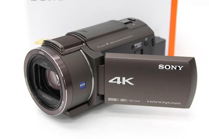 ソニー デジタル4Kビデオカメラレコーダー FDR-AX45 ブロンズブラウン