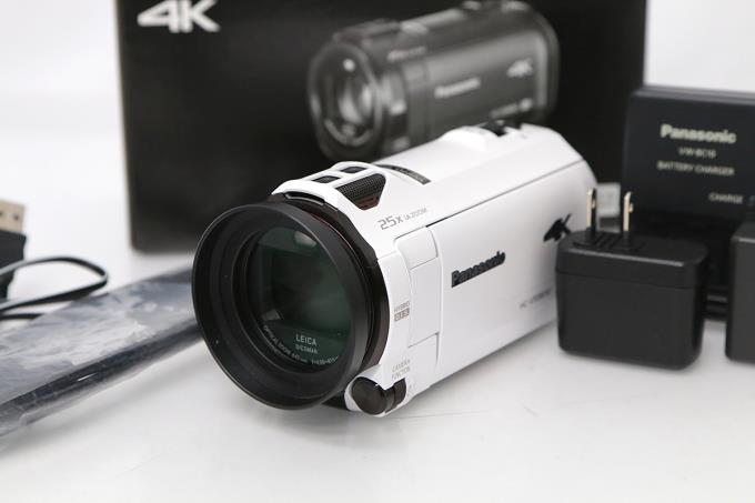 得価限定品 Panasonic デジタル4Kビデオカメラ VX980M ホワイト HC