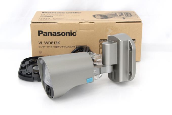 セール特価 センサーライト付屋外ワイヤレスカメラ パナソニック パナソニック VL VL-WD813K Panasonic センサーライト付