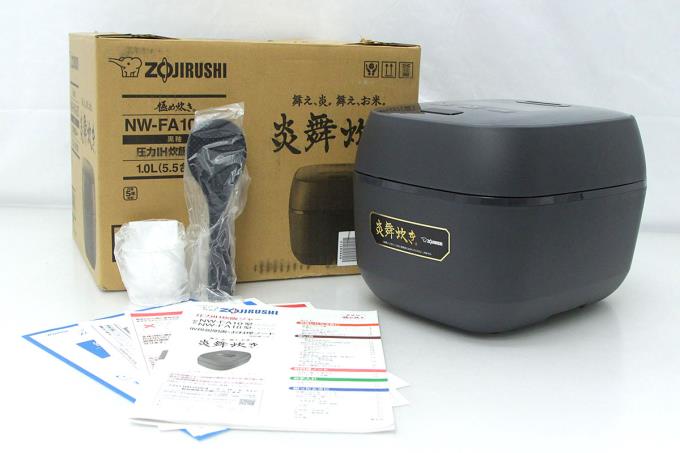 【新品未使用】ZOJIRUSHI 炎舞炊き NW-FA10-BZ生活家電・空調