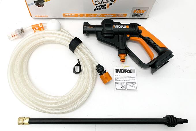 WG629.91 充電式洗浄ガン ハイドロショット DC18V 本体のみ