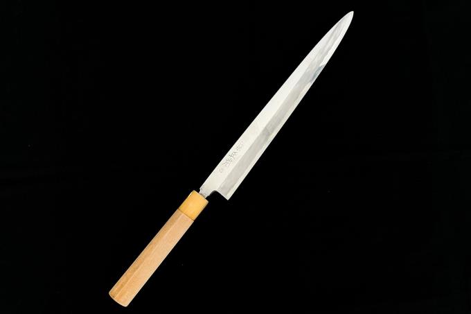 正本 柳刃庖丁 300㎜ 柳刃包丁本職用 ステンレス鋼柳刃庖