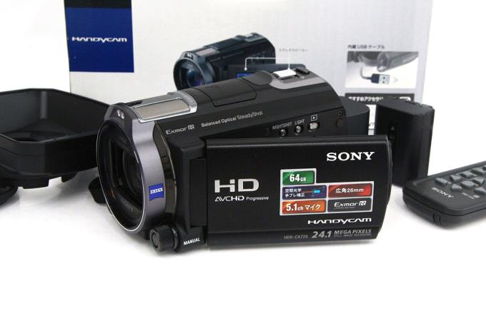 HDR-CX720V デジタルHDビデオカメラレコーダー γA3540-2P3 | ソニー