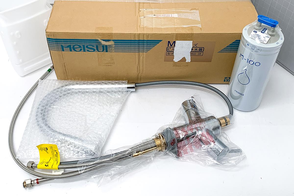 M-100FHGS-SR ビルトイン浄水器 Mシリーズ カートリッジ付