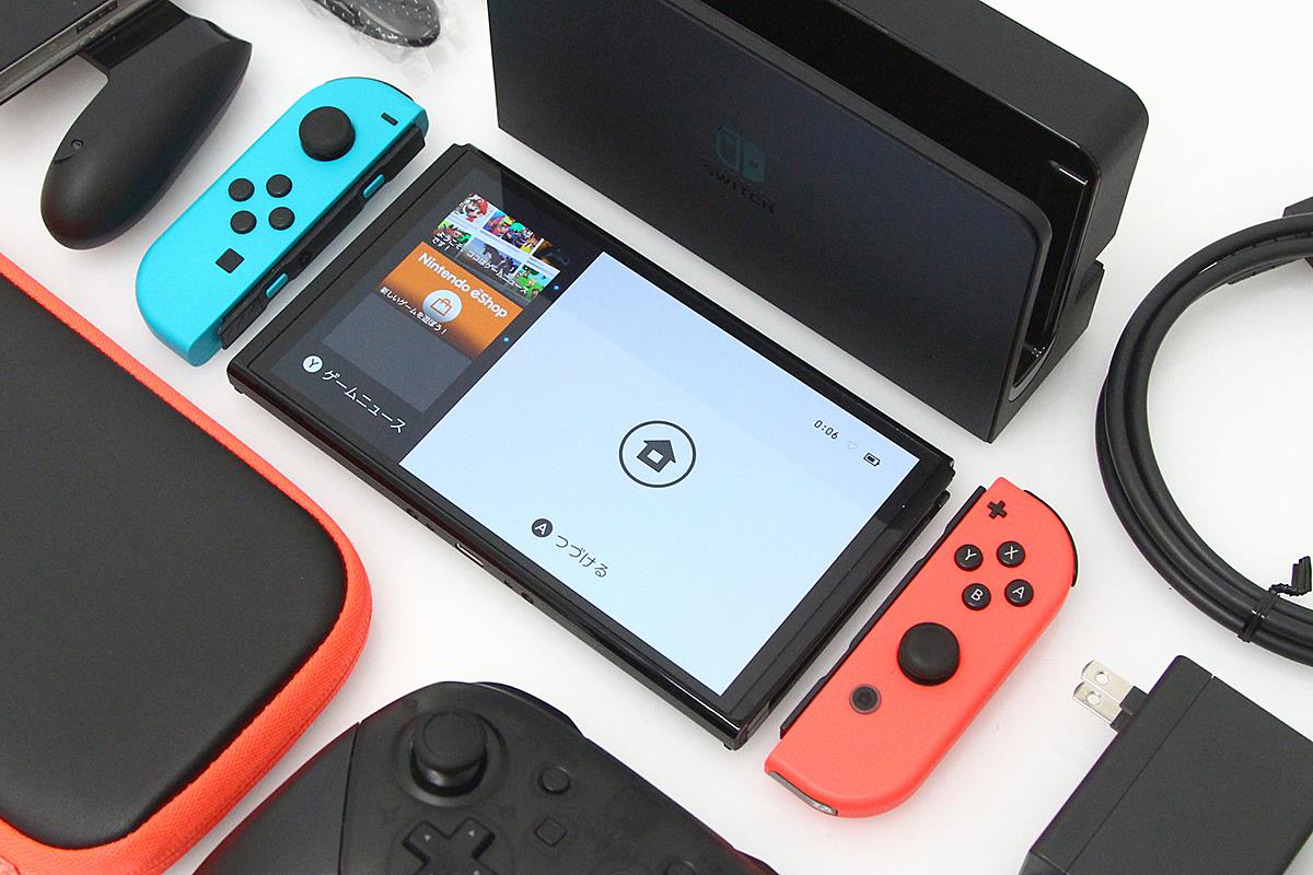 Nintendo Switch 本体 有機ELモデル ネオンブルー・ネオンレッド HEG-S