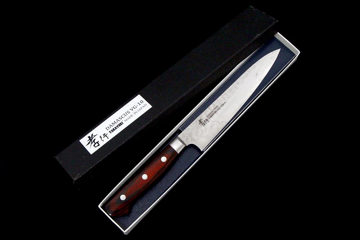 VG10 67層ダマスカスペティナイフ 150mm （ダマスカス包丁
