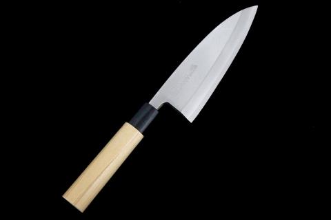 ７０８品　正本　最上　骨スキ　ハガネ　155mm　研ぎ済み　築地 正本 最上 骨スキ ハガネ 155mm 研ぎ済み 築地 包丁 ナイフ