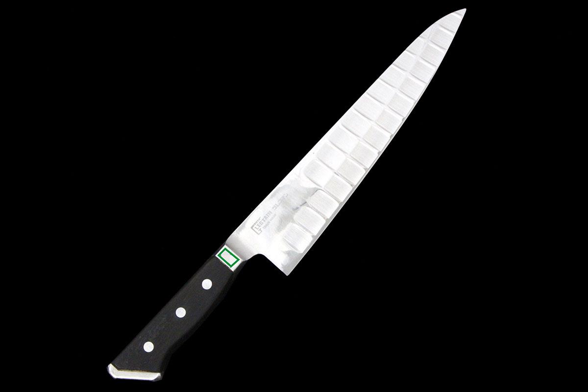 牛刀 洋包丁 240mm 鍔付 名入 KN02-A8010-2L1A | グレステン | 包丁 
