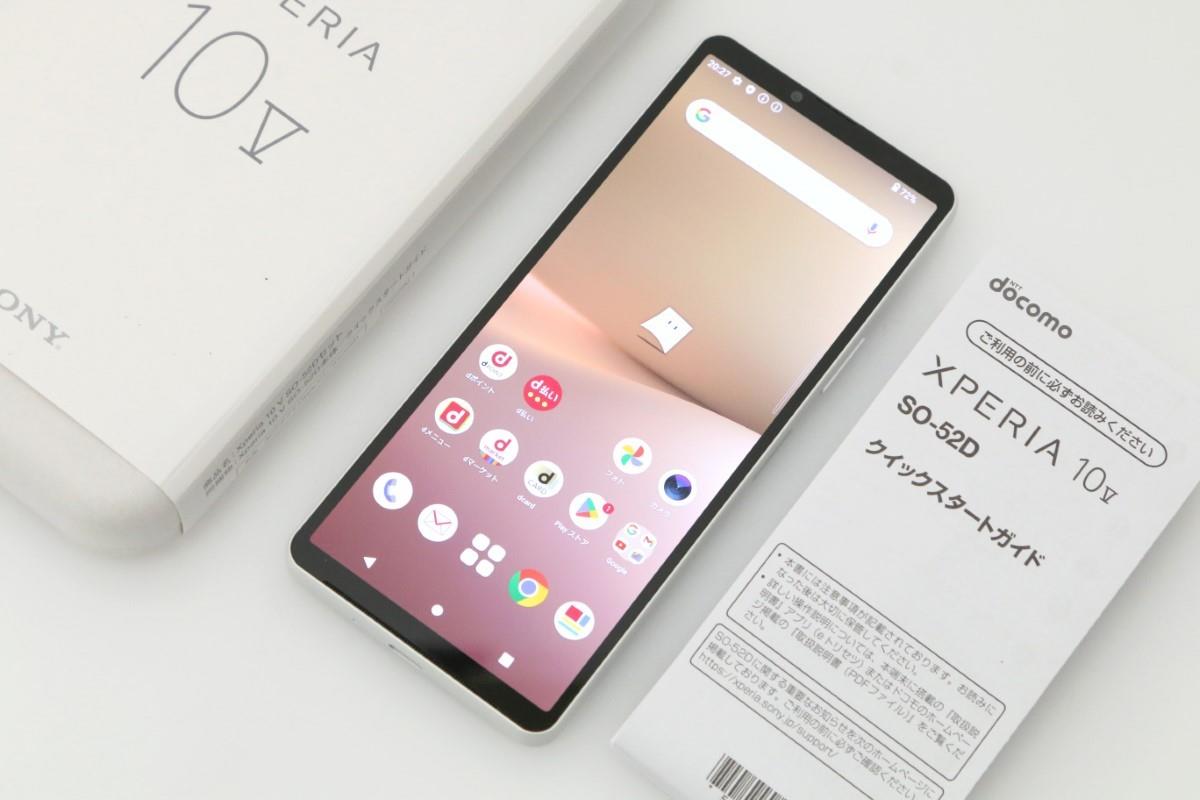 正常品Xperia 10V SO-52D docomo版 SIMフリー ブラック SONY Xperia 10