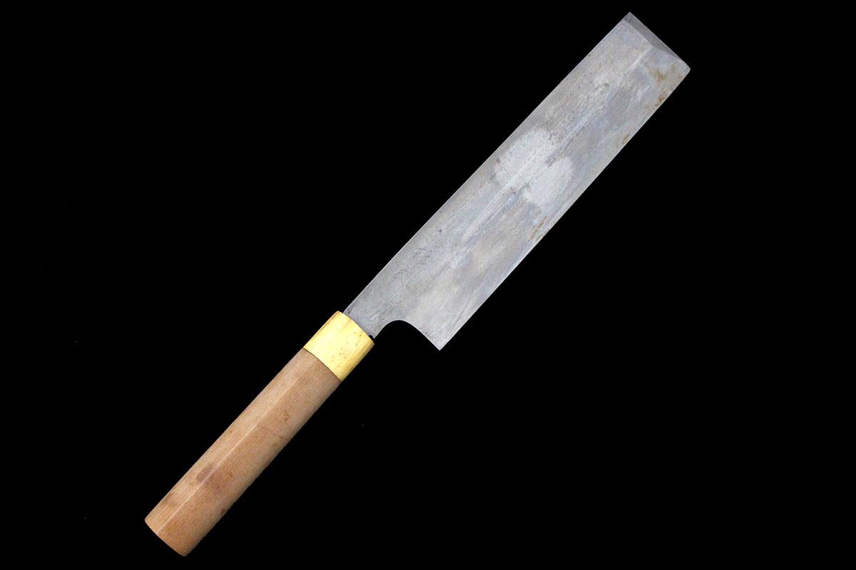 二葉商会　薄刃　22.5センチ　超金 薄刃包丁 本焼 八寸半 朴柄 KN02-A9134-2L1D | 杉本 | 包丁-アキバ流通