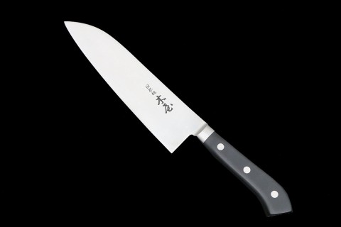 牛刀 240mm 全鋼製 日本鋼2N ツバ付ハンドル 箱付 【O803】 | 源兼正