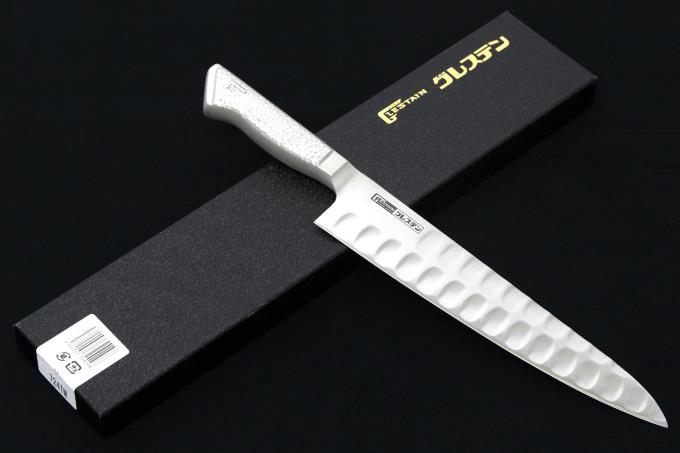 牛刀 24cm Mタイプ 724TM グレステン鋼 ステンレスハンドル 包丁 箱付