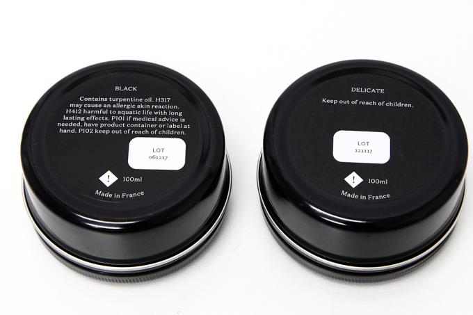 シュークリーム ブラック・デリケート 各100ml セット シューズ用乳化
