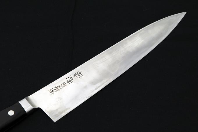 440シリーズ 牛刀 270mm モリブデン鋼 ステンレス ツバ付ハンドル