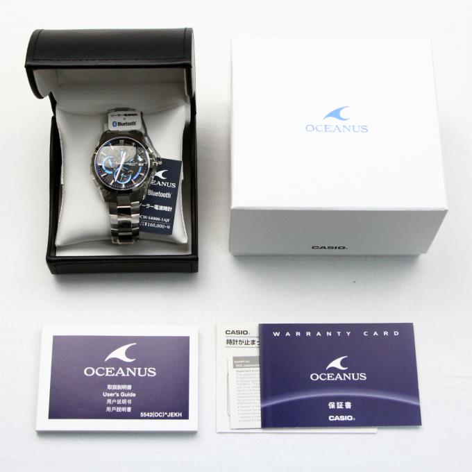 オシアナス マンタ OCW-S4000-1AJF Bluetooth 搭載 電波ソーラー