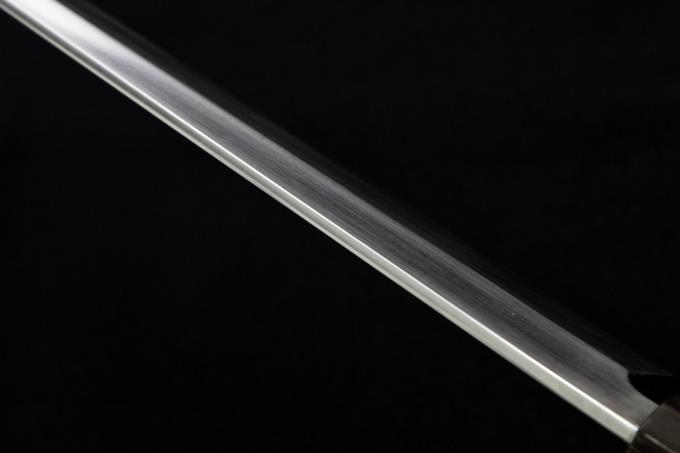 切付柳刃包丁 尺 霞 青二鋼 水牛黒檀八角柄 黒塗鞘付 【O716】 | 源