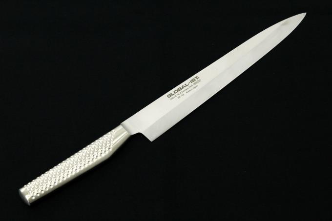 GLOBAL-IST 柳刃包丁 240mm オールステンレス IST-06 箱付 【O736 