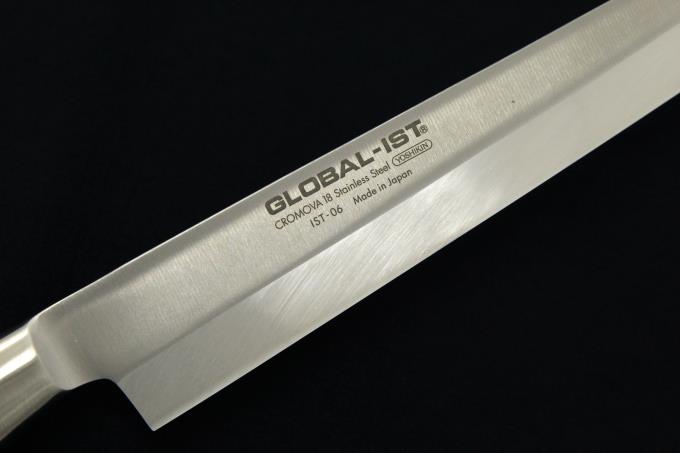 GLOBAL-IST 柳刃包丁 240mm オールステンレス IST-06 箱付