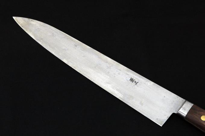 牛刀 270mm 全鋼製 最上 ツバ付ハンドル 箱付 【O753】 | 正本総本店