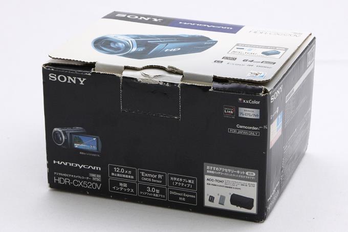 手ブレに強く、暗所もキレイに撮れる“ハンディカム” が誕生 さらに小型軽量になったハイビジョン“ハンディカム” 「HDR-CX500V」「HDR- CX520V」 2009年8月10日（月） 新発売 | ソニーマーケティング株式会社のプレスリリース | SONY HDR-CX520V | ビデオカメラ | Yxzhbl