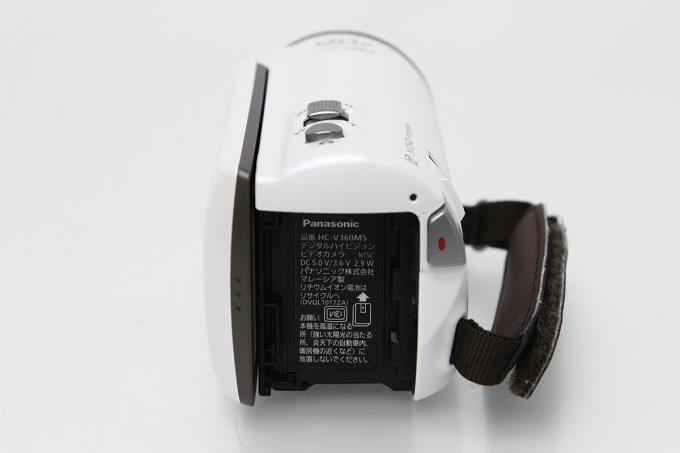 HC-V360MS ビデオカメラ ホワイト 2016年製 バッテリー付【K677
