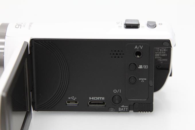 HC-V360MS ビデオカメラ ホワイト 2016年製 バッテリー付【K677 