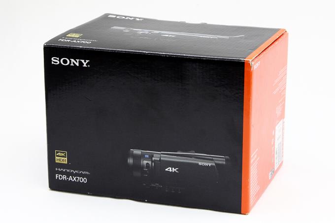 SONY FDR-AX700 ビデオカメラ【外箱等なし】