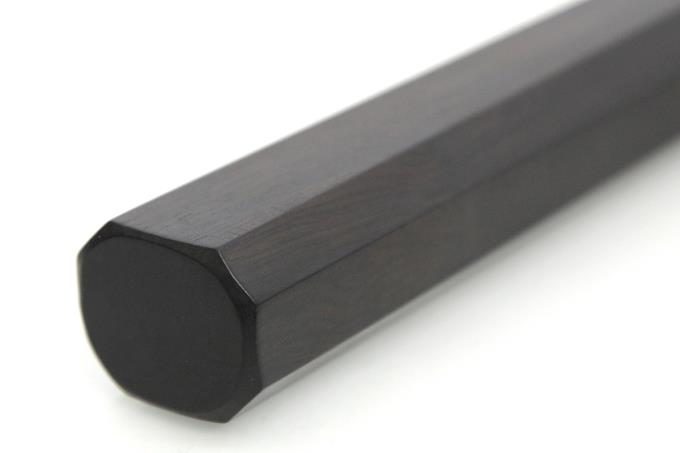 特製 柳刃包丁 尺一 霞 本鍛錬 青二鋼 水牛黒檀八角柄 箱付