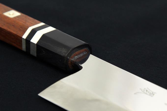 鈴木様オーダー品　兵六玉　２枚 鈴木商事 鱧切包丁 尺 306mm 霞 極上 白鋼 水牛黒檀八角柄 白鞘