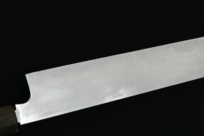 丸越産業 和牛刀 包丁 両刃 九寸 269mm ステンレス鋼 水牛黒檀八角柄 O549 2e1a 康之 包丁 アキバ流通