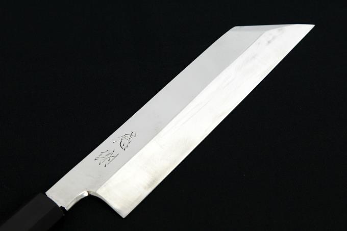 超ウルトラ鏡面仕上V金10号本焼柳刃包丁270mm デュポンコーリアン八角