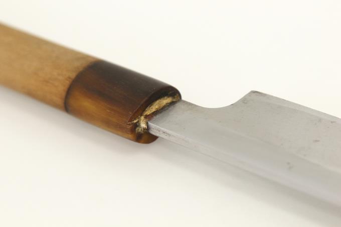 柳刃包丁 尺 295mm 霞 水牛朴栗型柄 O571-2E1A | 祐成 | 包丁