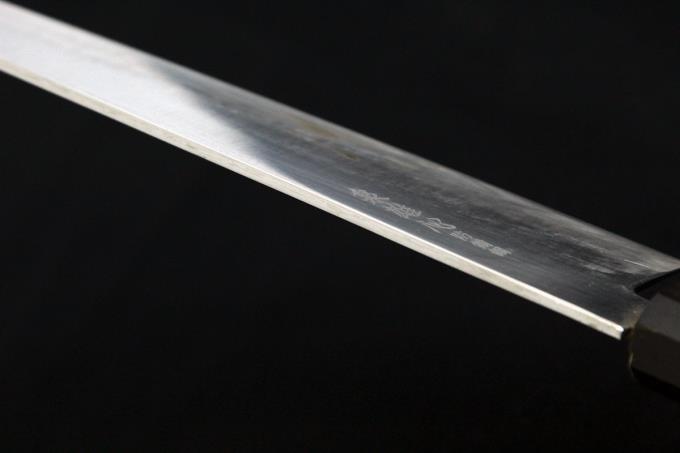 和牛刀 278mm 防錆鋼 水牛朴八角柄 O653-3E1B | 泉雄心 | 包丁