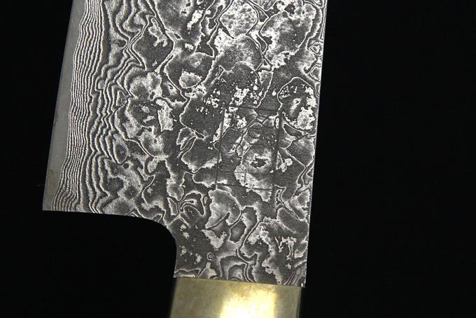 伊藤裕翠 ペティナイフ 133mm 粉末ハイスR2鋼 ダマスカス