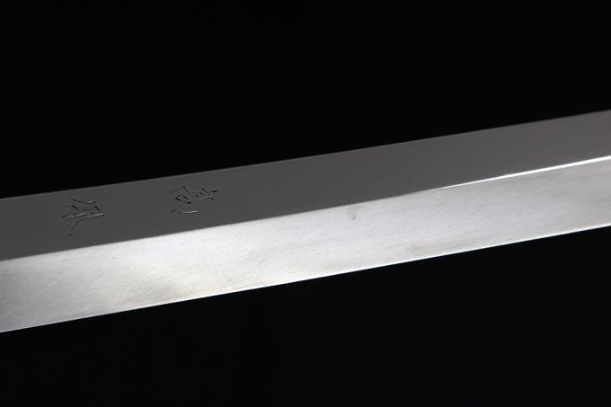 鈴木商事 先丸蛸引包丁 尺一 340mm 本焼 ステン系 平鏡面 水牛黒檀八角 鈴木商事 先丸蛸引包丁 尺一 340mm 本焼 ステン系 平鏡面 水牛黒檀八角