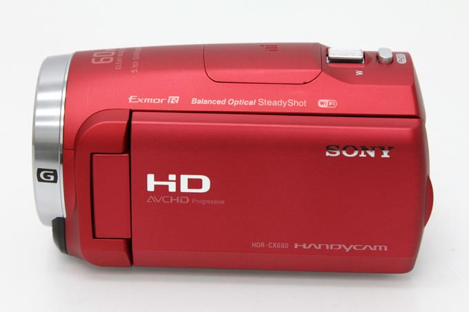 HDR-CX680 レッド デジタルHDビデオカメラレコーダー ハンディカム