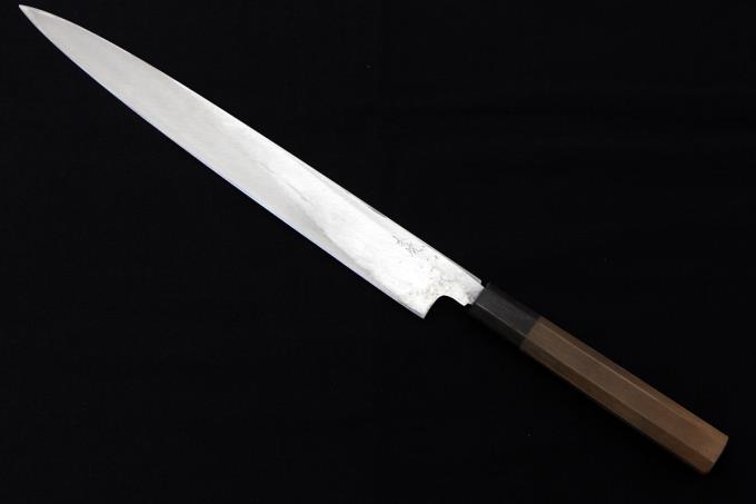 特製 柳刃包丁 尺 本焼 水牛朴八角柄 桐箱付 S483-2L2B | 久元 | 包丁 特製 柳刃包丁 尺 本焼 水牛朴八角柄 桐箱付 S483-2L2B | 久元 | 包丁