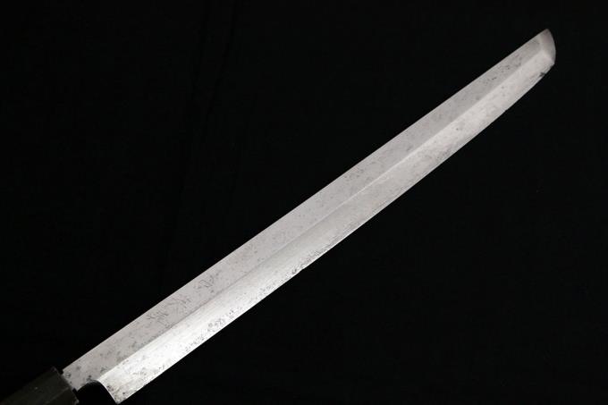 先丸蛸引包丁 尺一 水本焼 水牛黒檀八角柄 S2540-2L1A | 中英寿 | 包丁