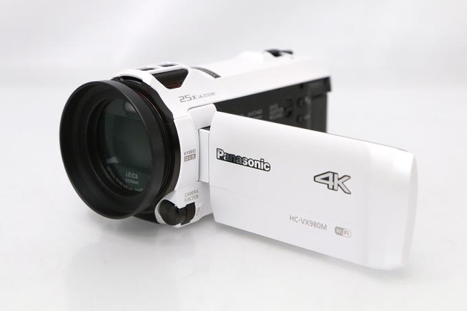HC-VX980M-W デジタル4Kビデオカメラ ホワイト N155-2E3