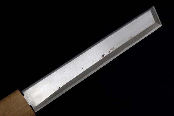 塗師屋小刀 210mm 玉鋼 朴柄 白鞘付 A971-2L3C | 研常 | 包丁-アキバ流通